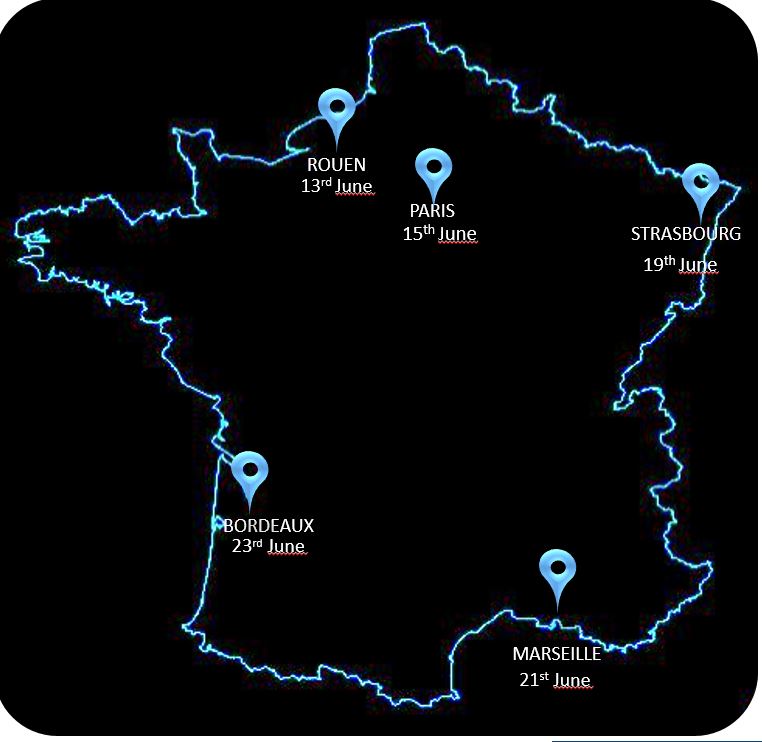 Carte tournée Sarpong